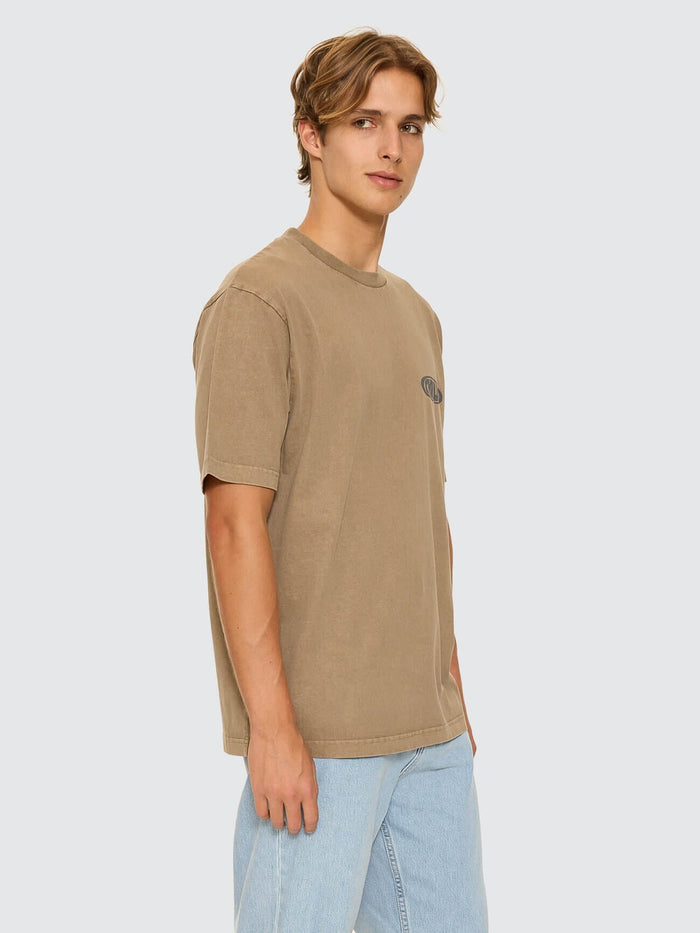 Shadowless Oversize Fit Tee - Walnut