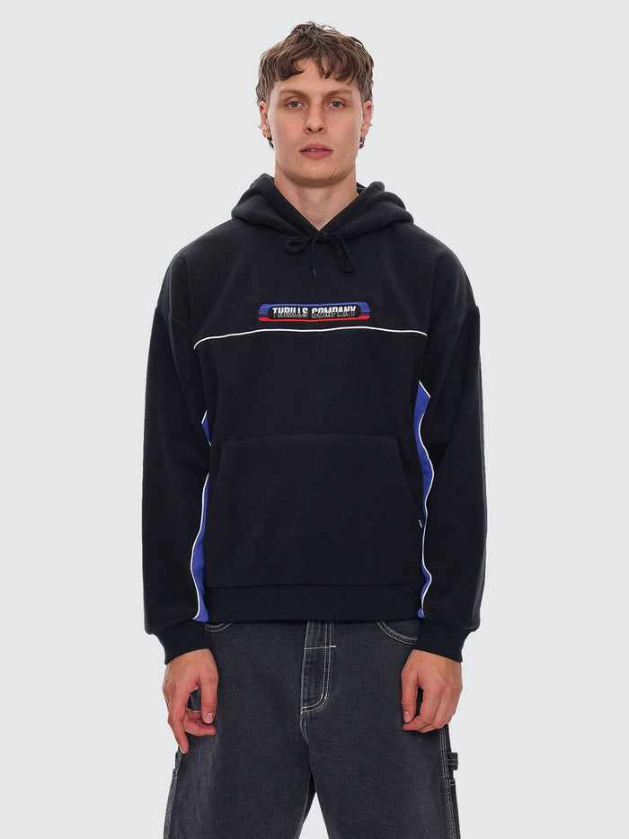 Paid In Full Embro Polar Slouch Hood - Washed Black