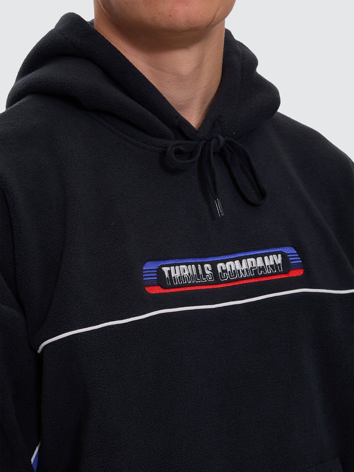 Paid In Full Embro Polar Slouch Hood - Washed Black