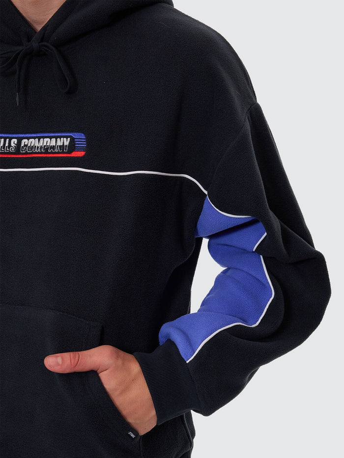 Paid In Full Embro Polar Slouch Hood - Washed Black