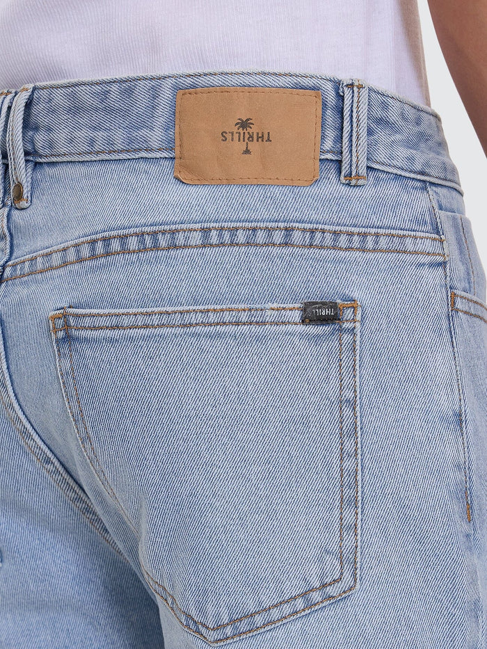 Bones Hemmed Denim Short - Dusk 26