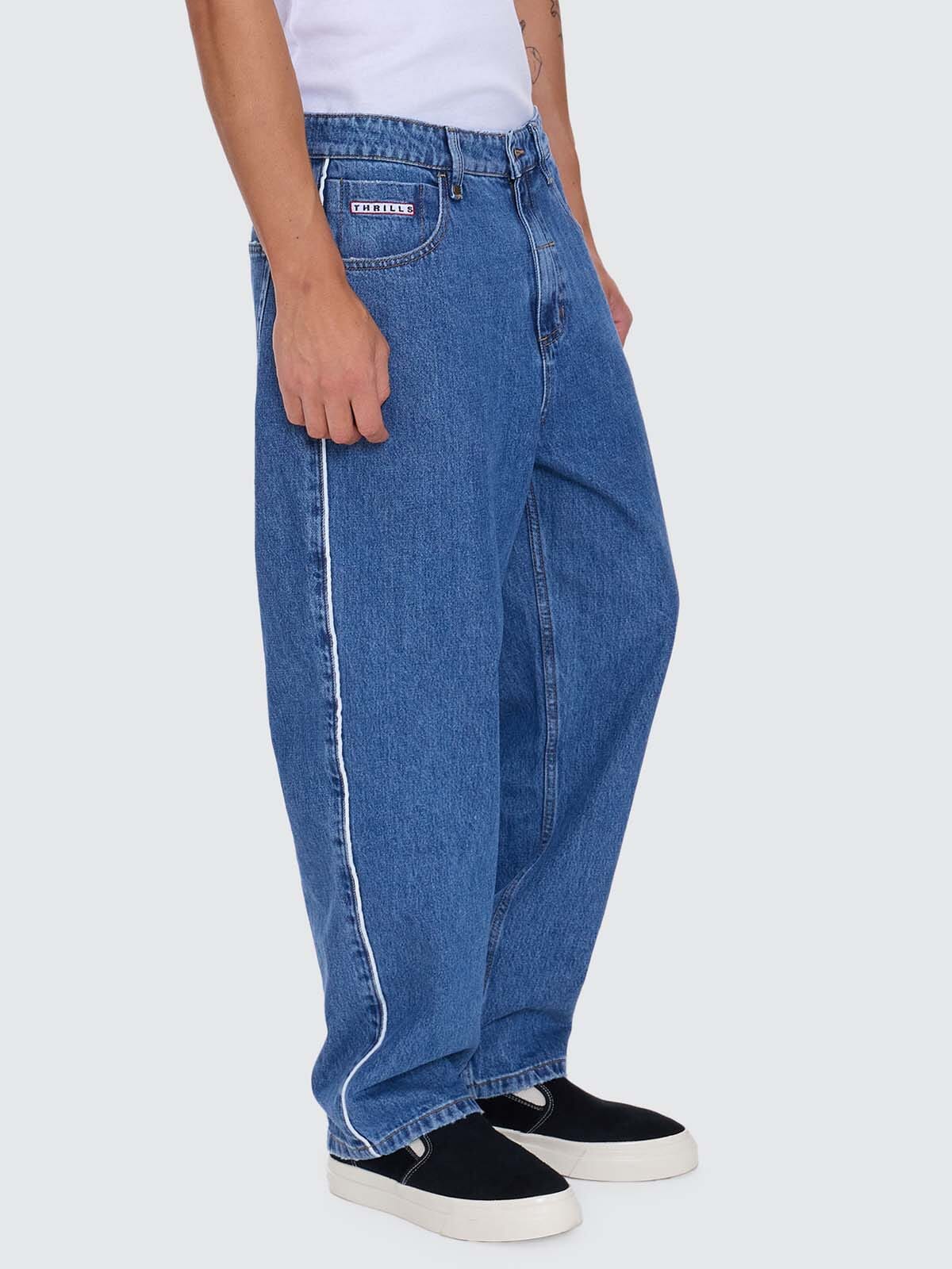 Victory League Big Slacker Denim Jean - Eternal Mid Blue 26