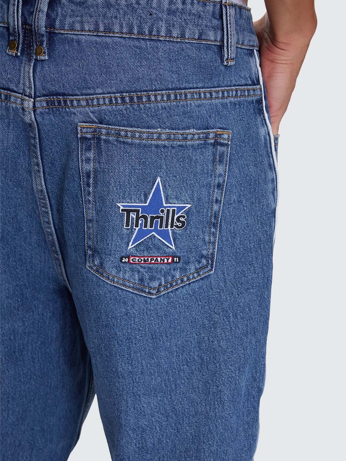 Victory League Big Slacker Denim Jean - Eternal Mid Blue 26