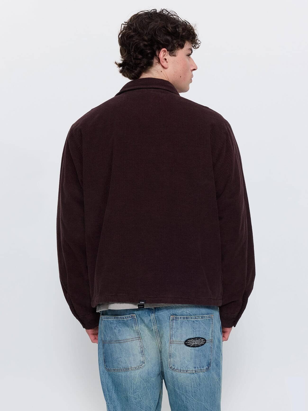 Delusion Cord Overshirt - Black Coffee XS