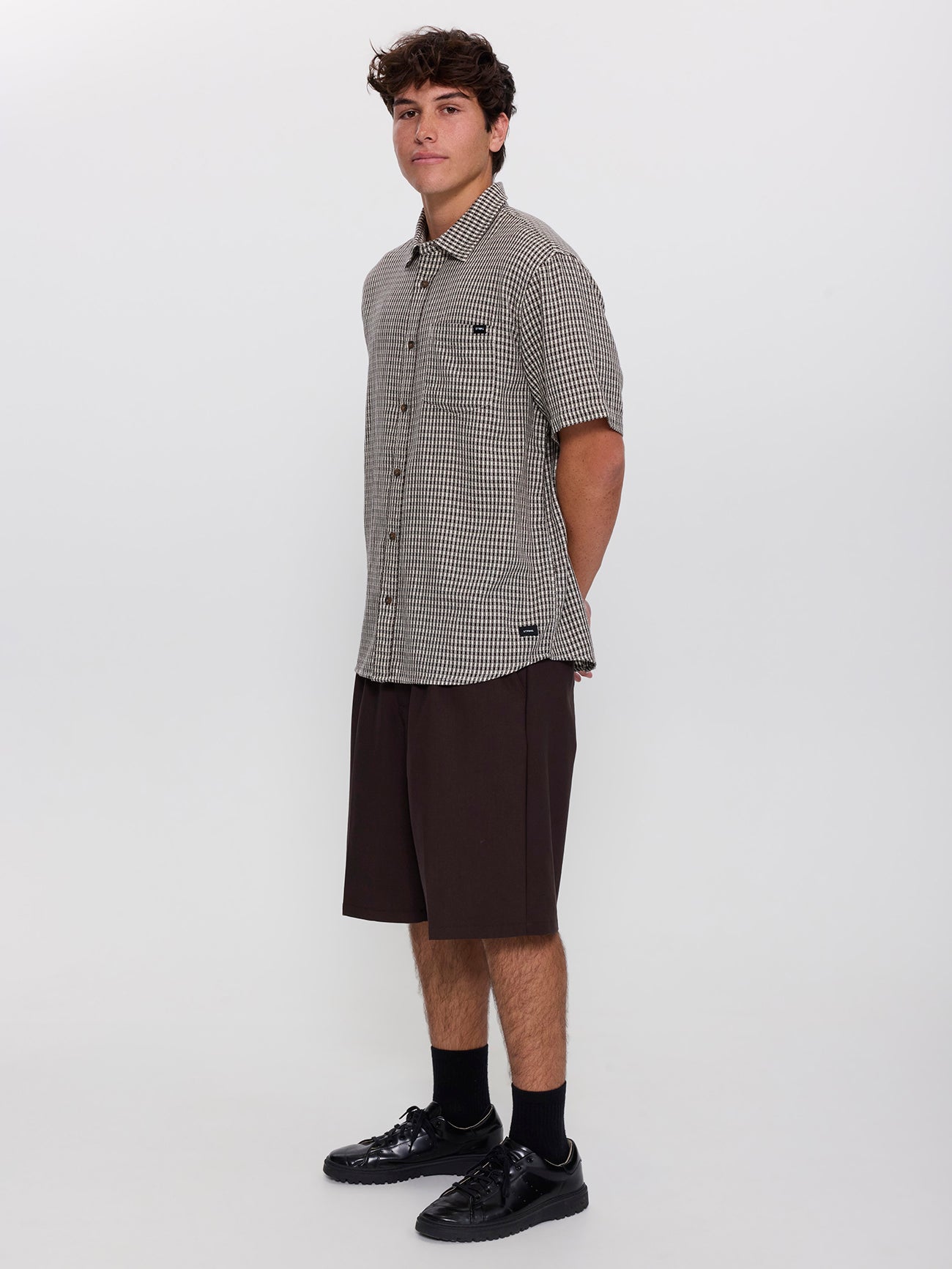 Ever Short Sleeve Shirt - Dirty White XS