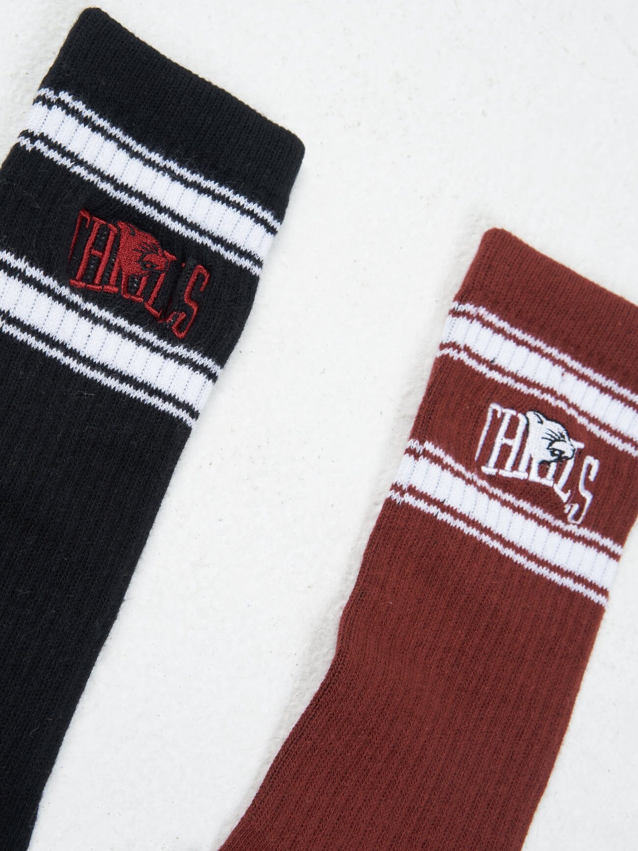 Stand Firm 2 Pack Sock - Merch Black - Rosewood