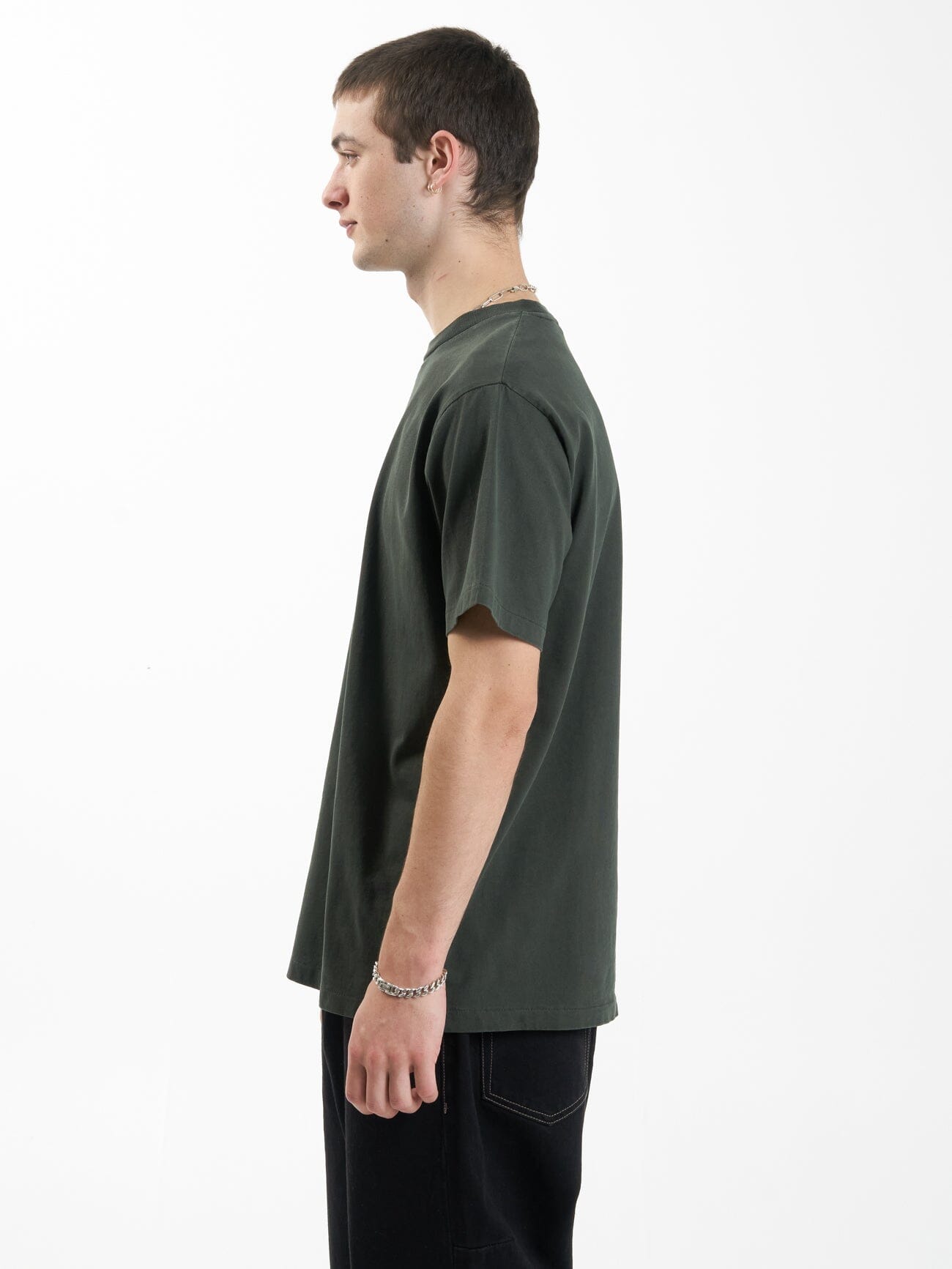 Secret Garden Merch Fit Tee - Oil Green