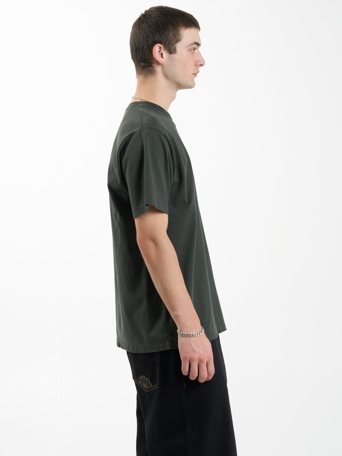 Secret Garden Merch Fit Tee - Oil Green