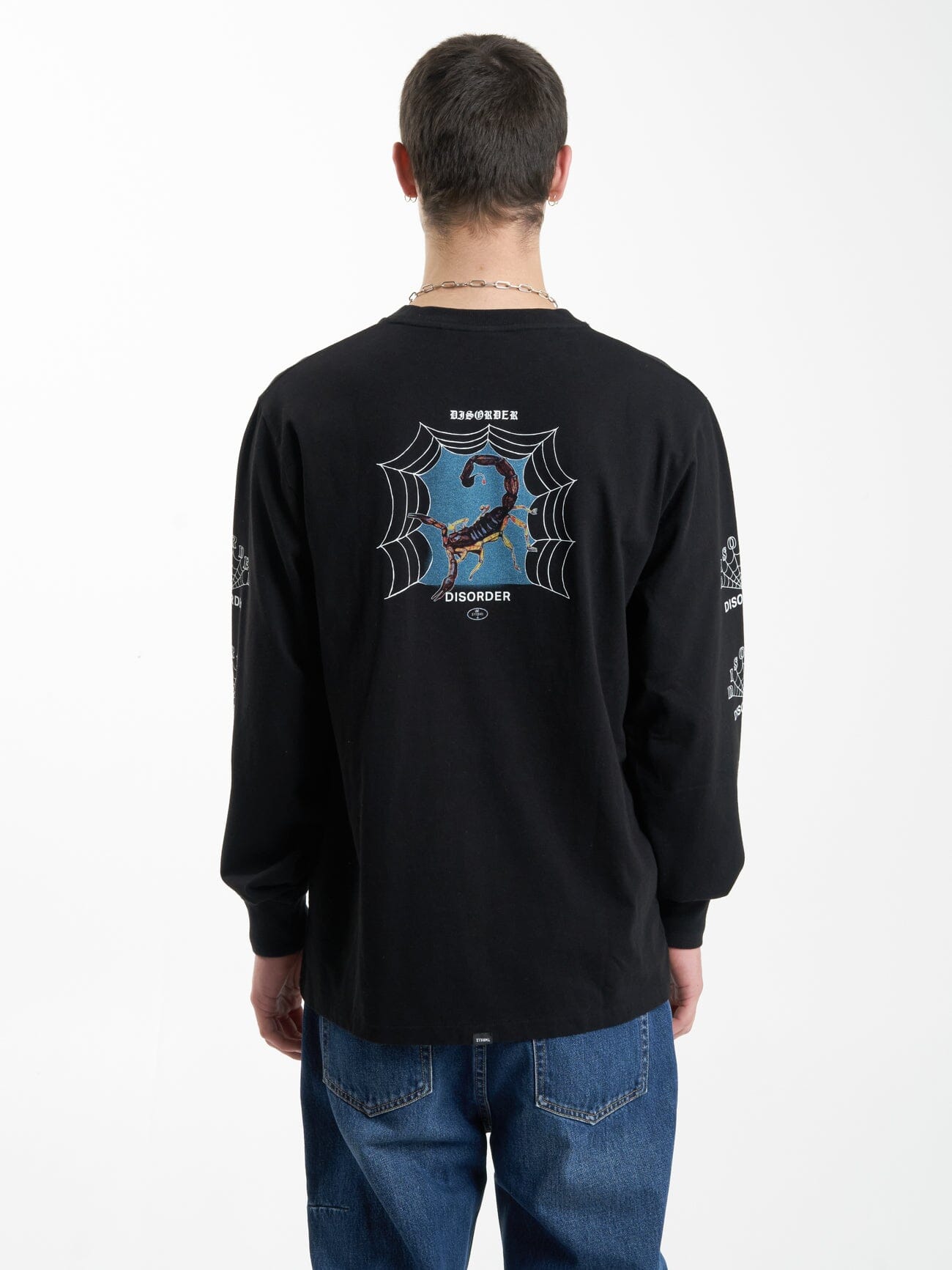 Disorder Disorder Merch Fit Long Sleeve Tee - Black