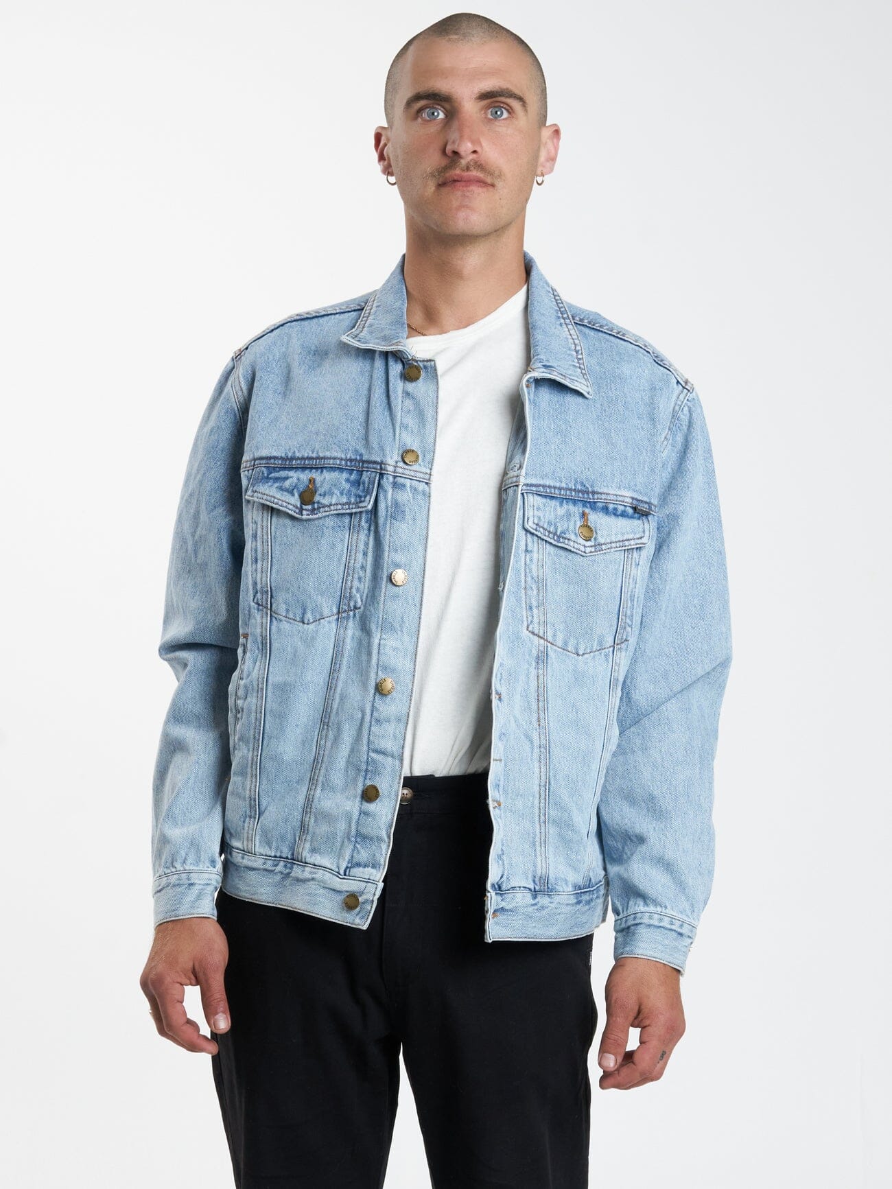 Oversized Wanderer Denim Jacket Endless Blue