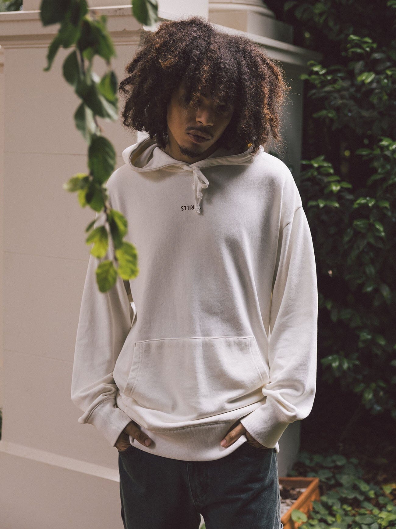 Minimal Slouch Pull On Hood - Tofu