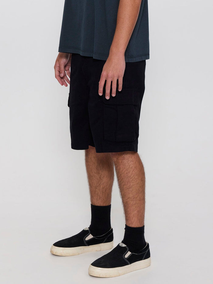 Slacker Union Cargo Short - Black 28