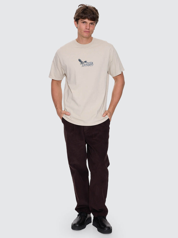 Between Chaos & Calm Merch Fit Tee - Oatmeal