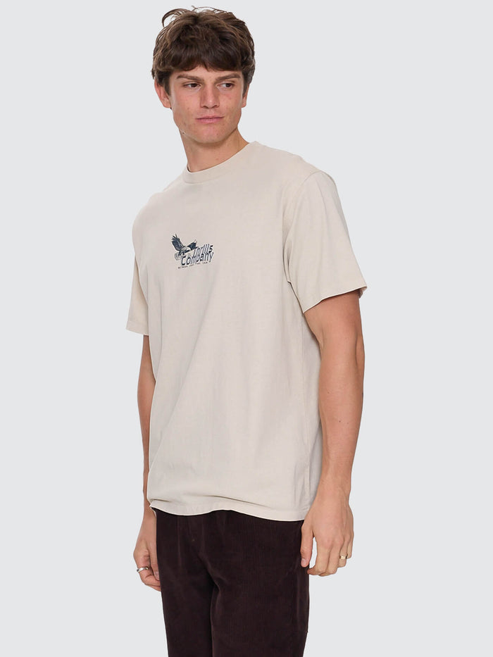 Between Chaos & Calm Merch Fit Tee - Oatmeal