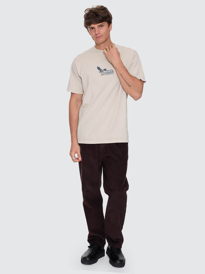 Between Chaos & Calm Merch Fit Tee - Oatmeal