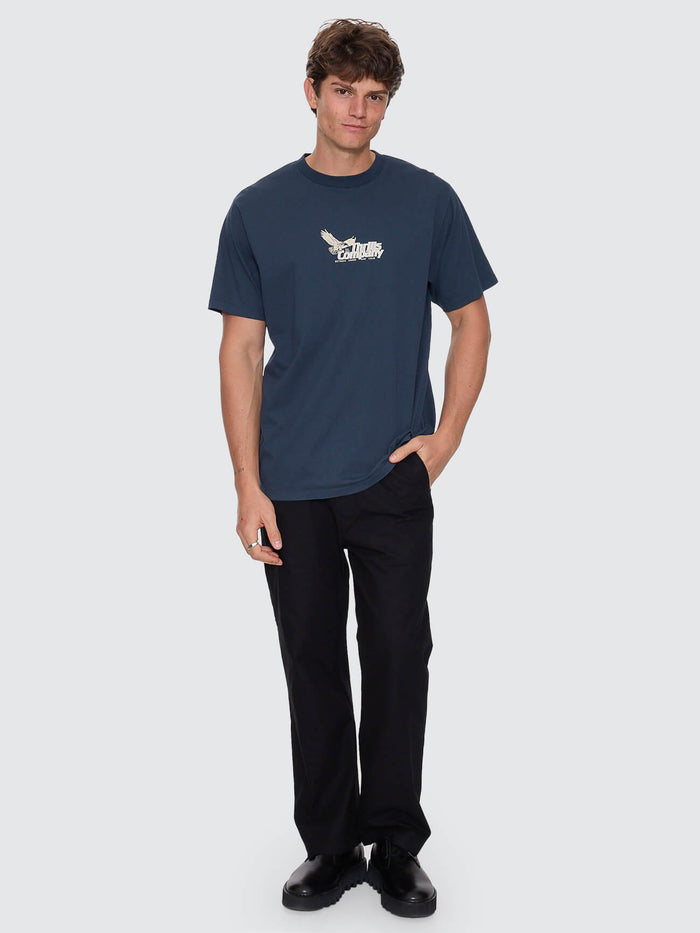 Between Chaos & Calm Merch Fit Tee - Federal Blue