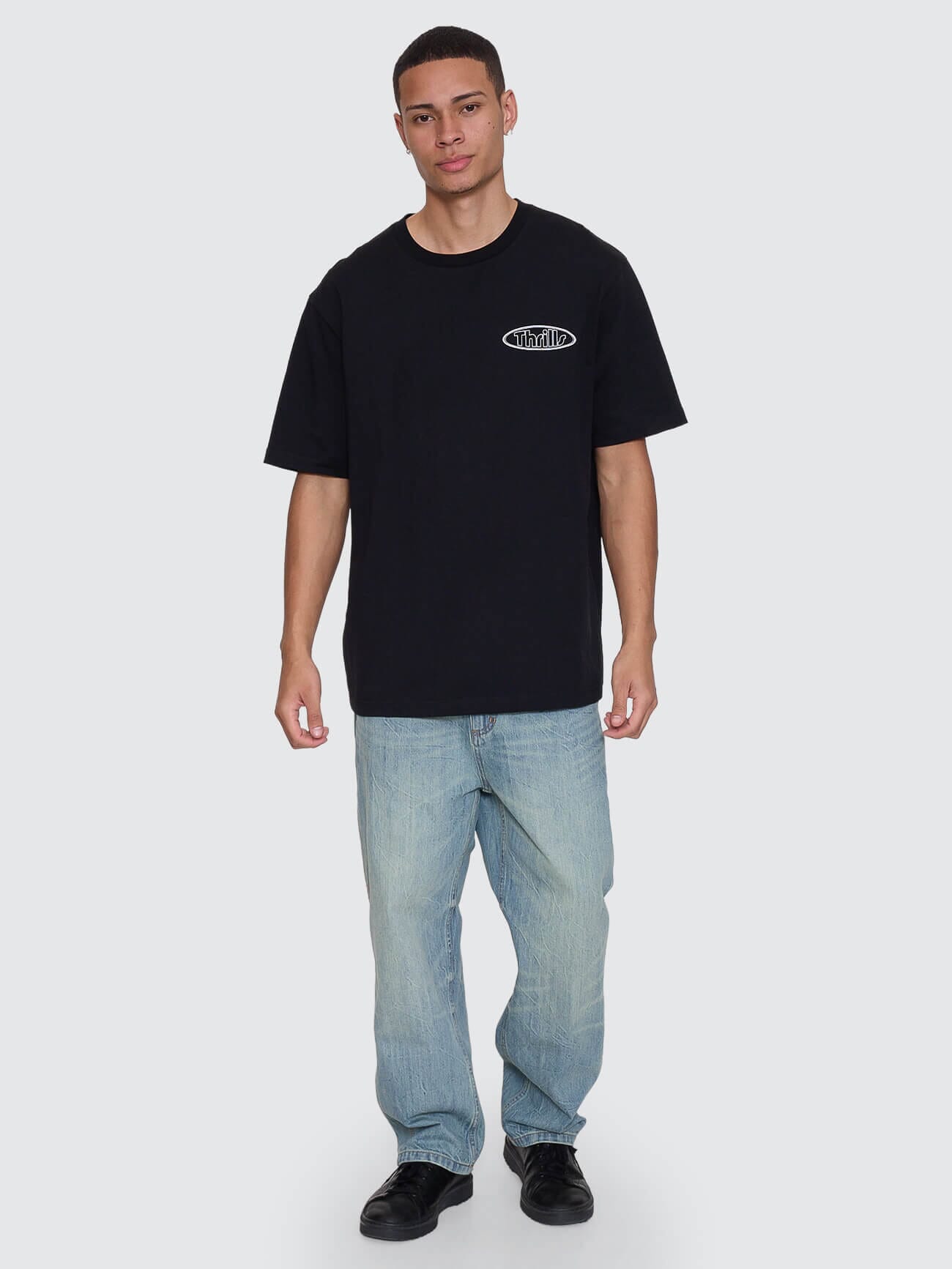 Val For The Win Oversize Fit Tee - Black XS