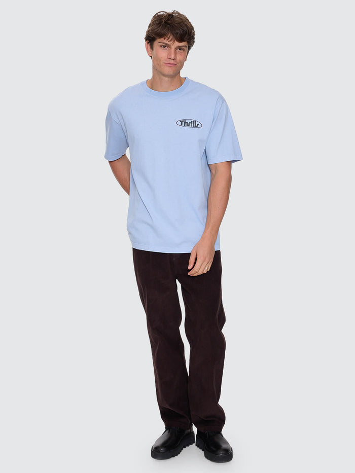 Val For The Win Oversize Fit Tee - Placid Blue XS
