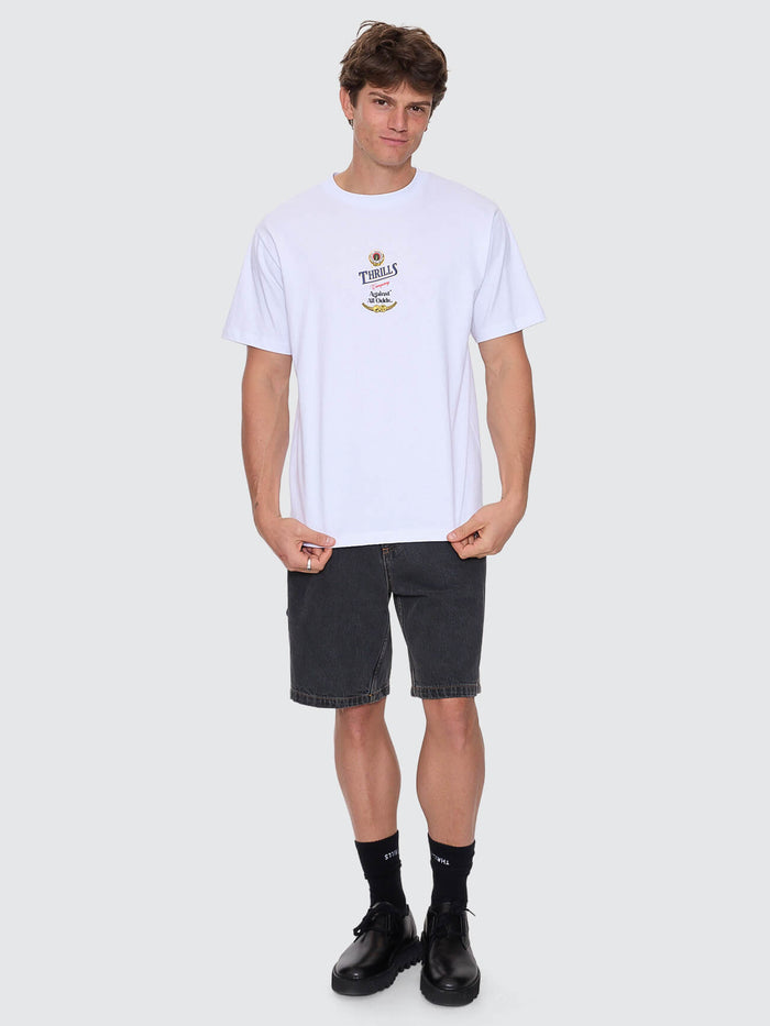 Against All Odds Merch Fit Tee - White XS