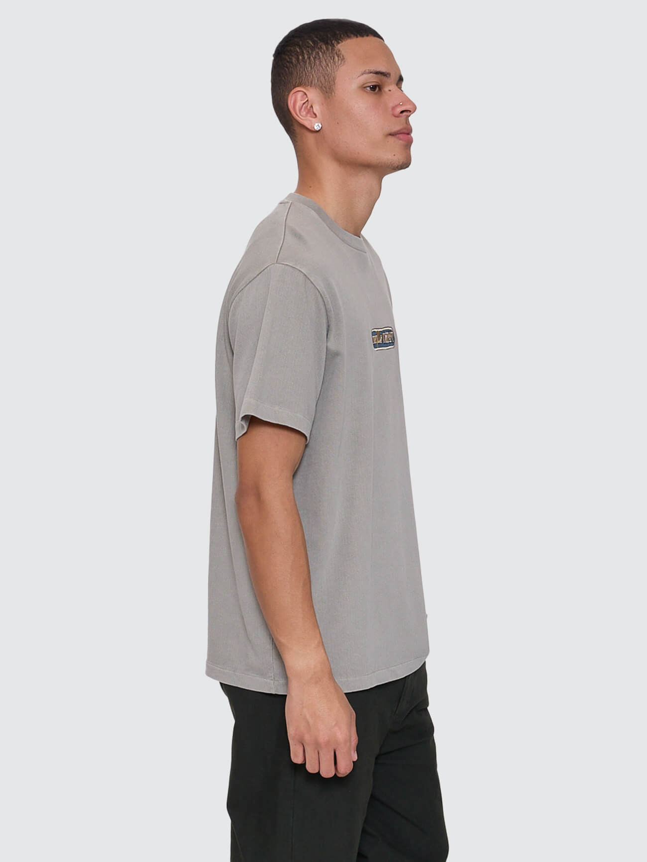 Paradise Falling Embro Merch Fit Tee - Fog XS