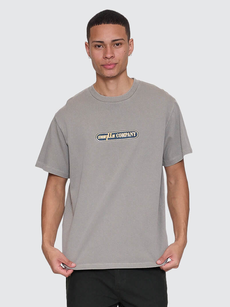 Paradise Falling Embro Merch Fit Tee - Fog XS
