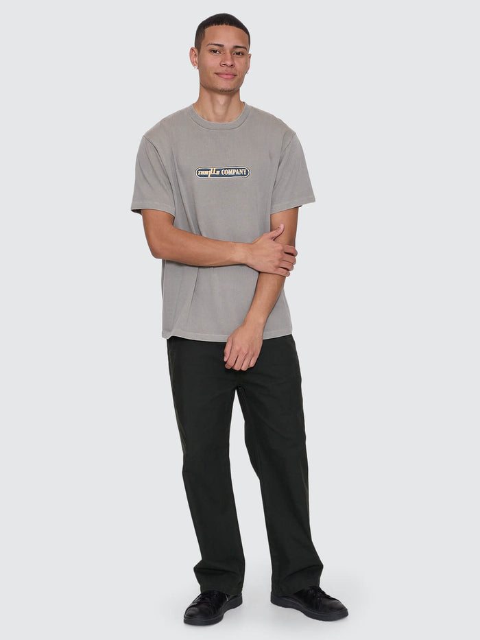 Paradise Falling Embro Merch Fit Tee - Fog XS