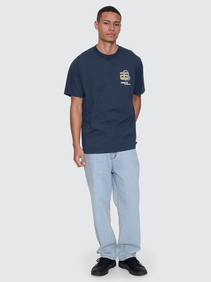Paradise Falling Merch Fit Tee - Federal Blue XS