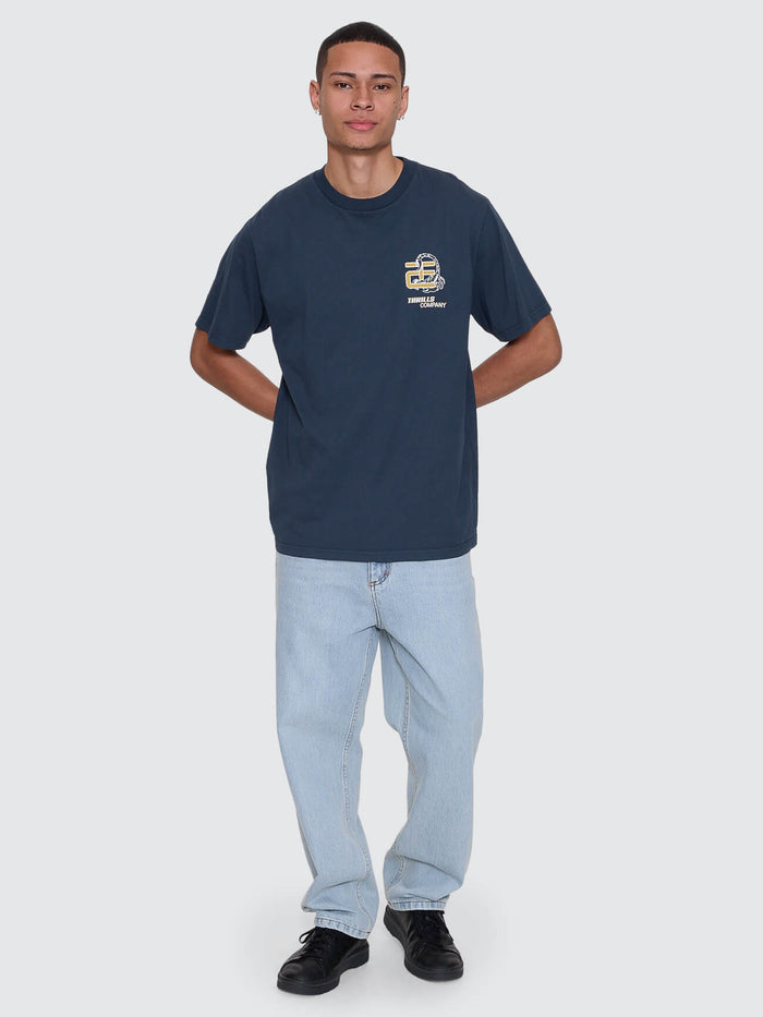 Paradise Falling Merch Fit Tee - Federal Blue XS
