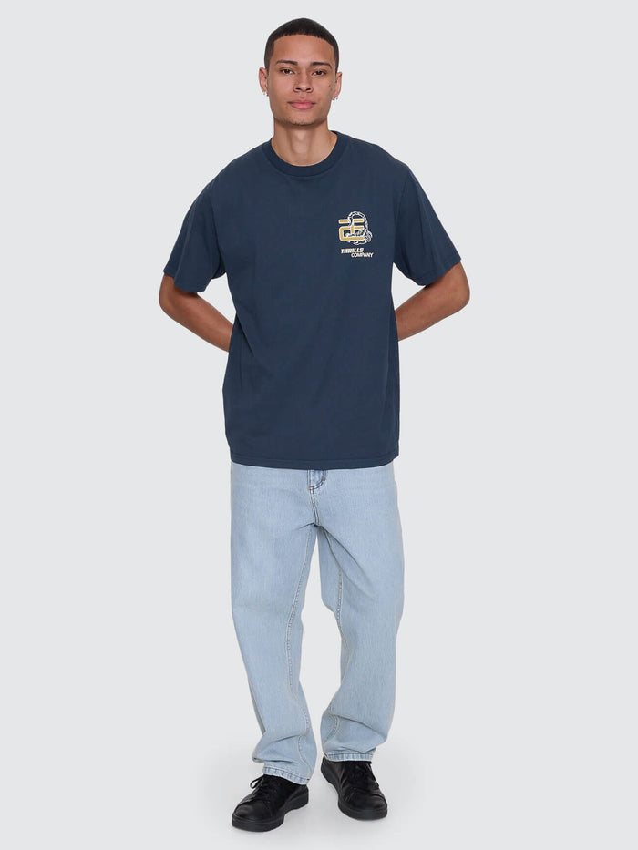 Paradise Falling Merch Fit Tee - Federal Blue XS