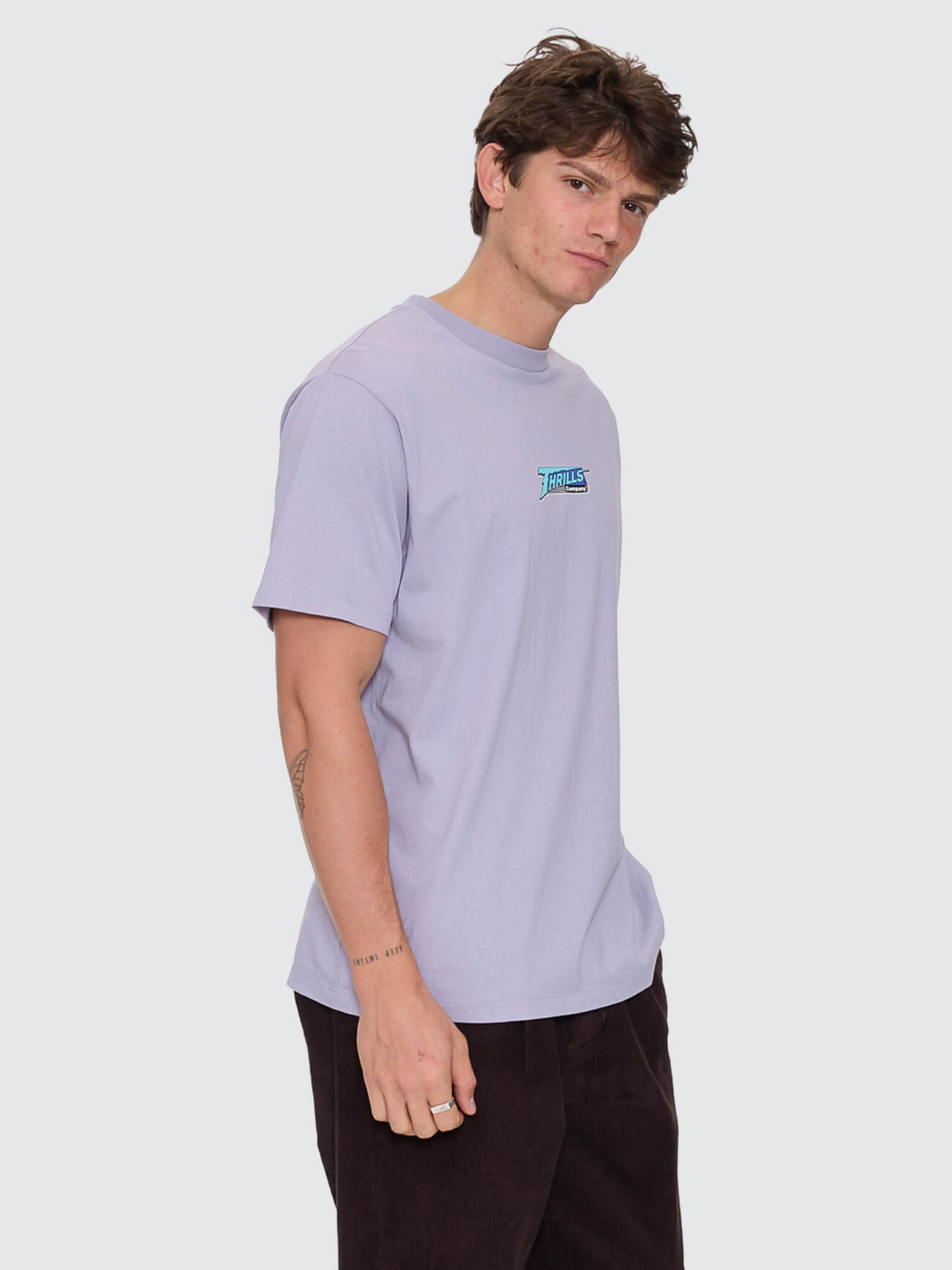 Heavy Voltage Merch Fit Tee - Violet Haze XS