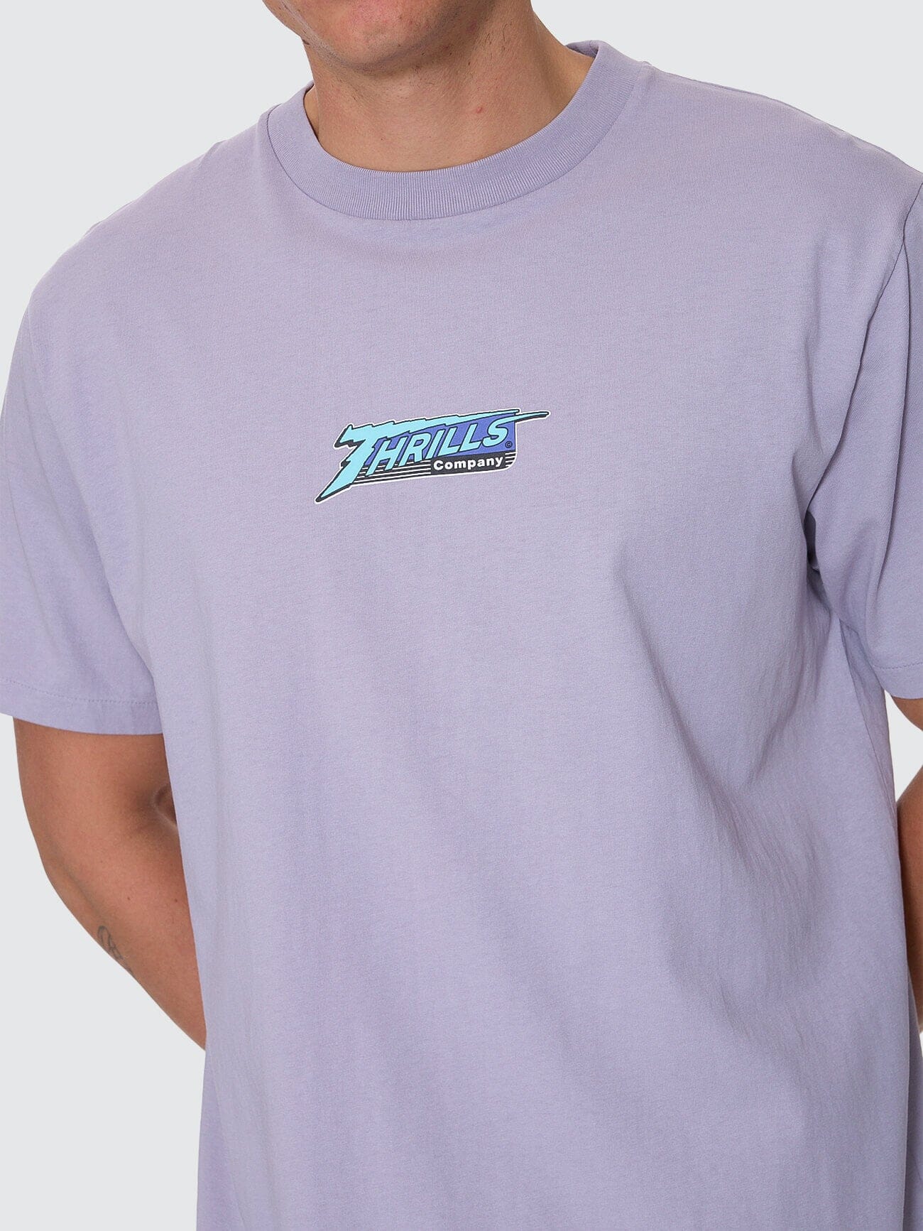 Heavy Voltage Merch Fit Tee - Violet Haze XS
