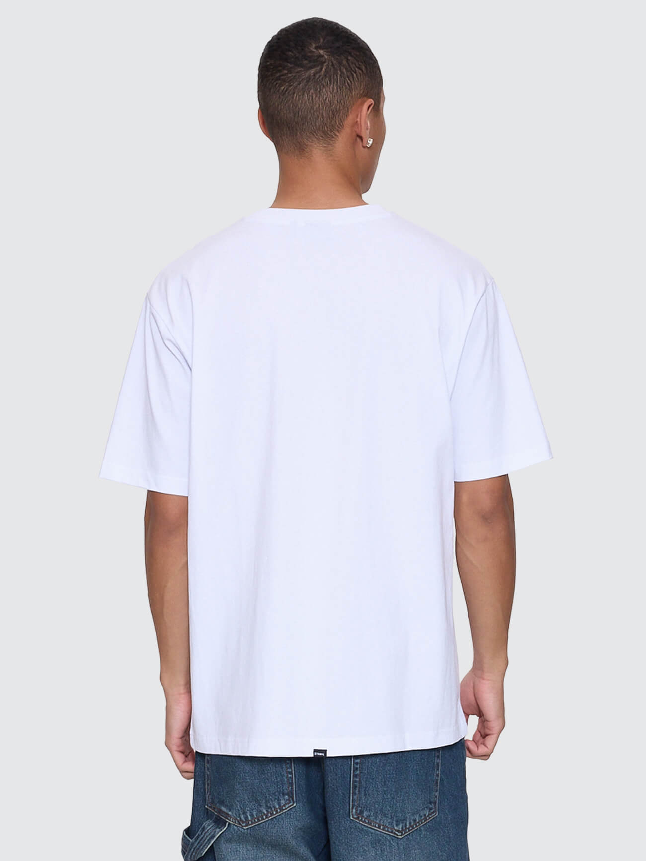 Spectral Oversize Fit Tee - White XS