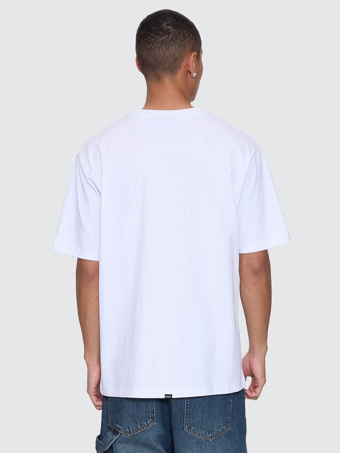 Spectral Oversize Fit Tee - White XS