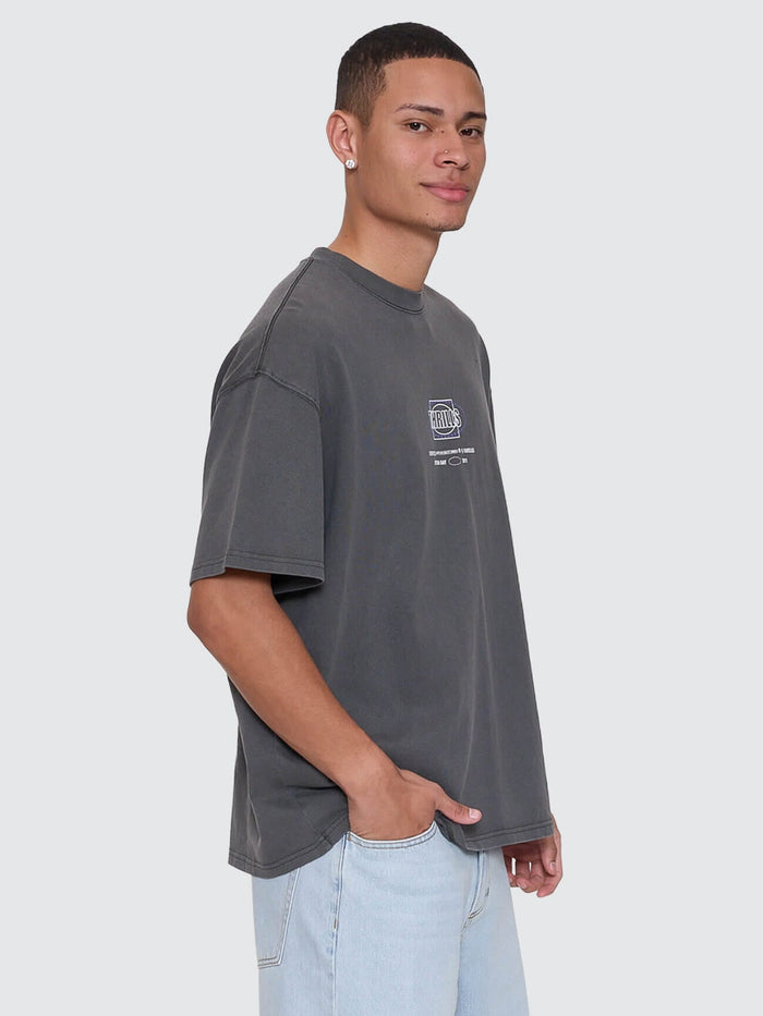 Fluid Thrills Box Fit Oversize Tee - Merch Black XS