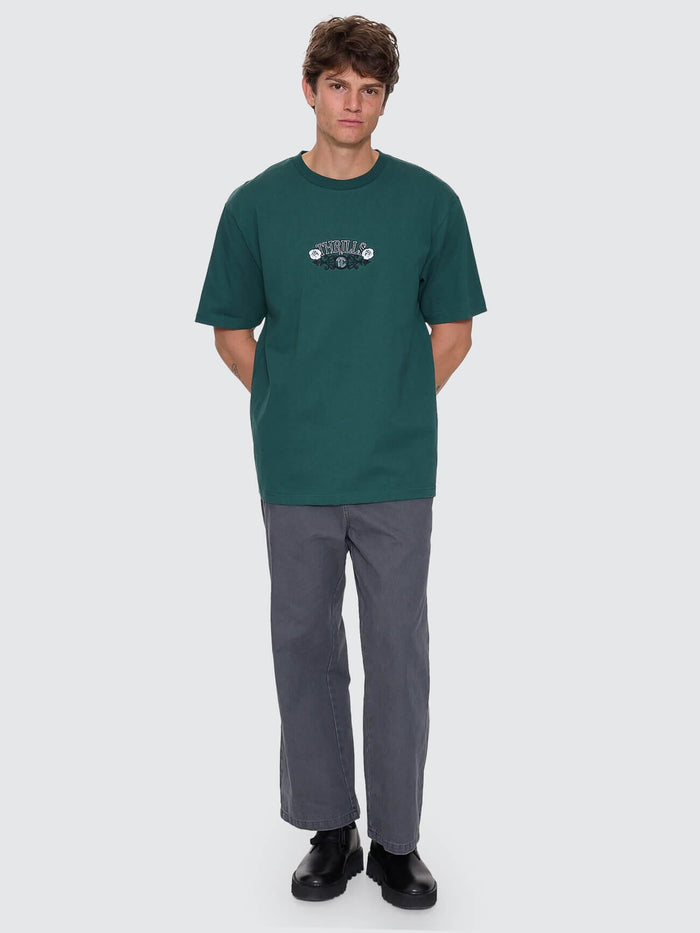 Locked In Oversize Fit Tee - Varsity Green XS