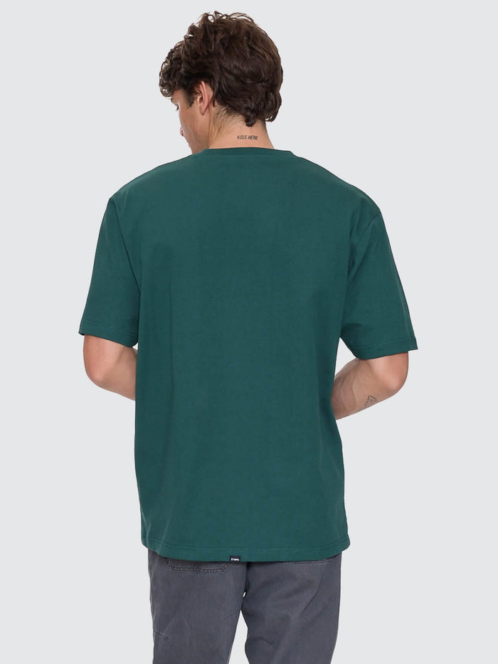 Locked In Oversize Fit Tee - Varsity Green XS
