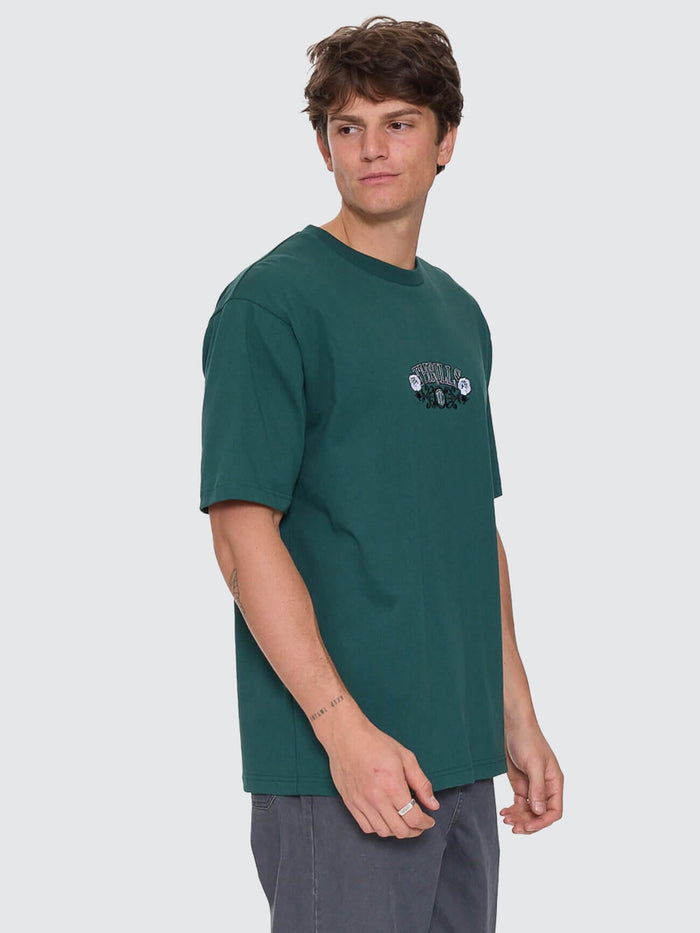 Locked In Oversize Fit Tee - Varsity Green XS