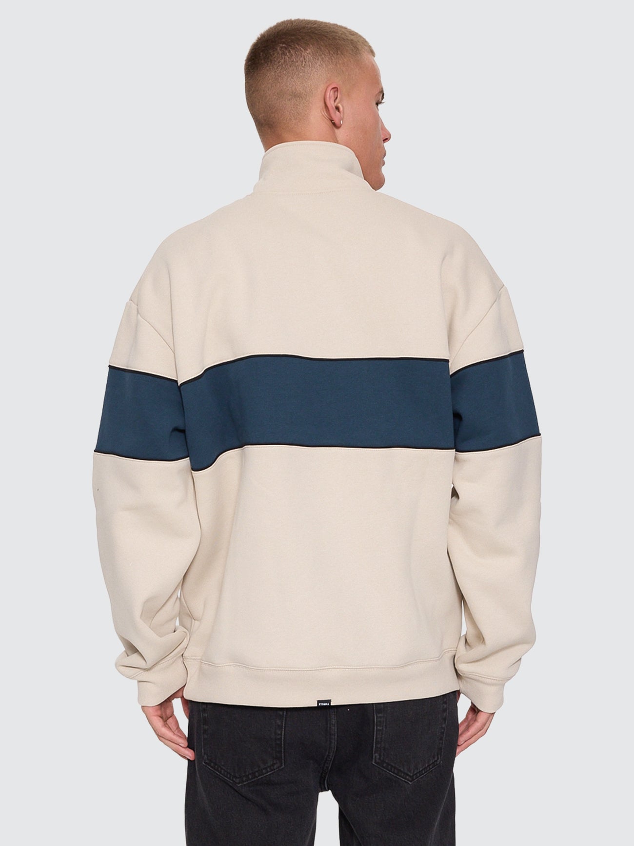 Between Chaos & Calm Quarter Zip Fleece - Oatmeal