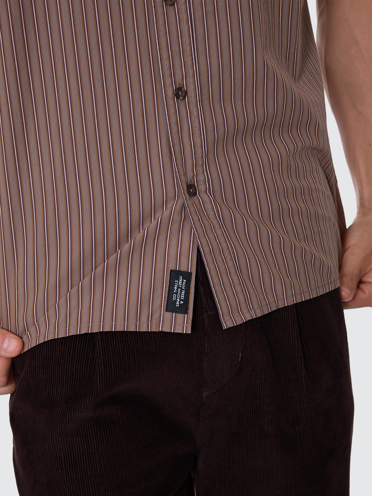 Deep In The Heart Of Bryon Cropped Short Sleeve Shirt - Falcon XS