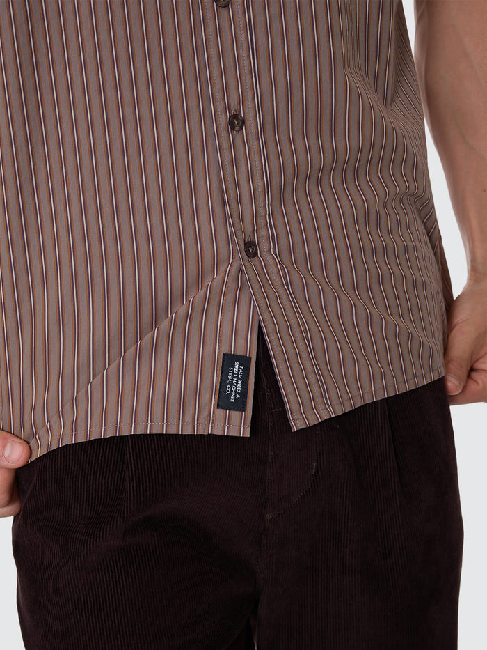 Deep In The Heart Of Bryon Cropped Short Sleeve Shirt - Falcon XS