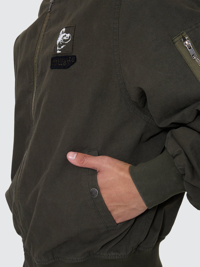 Rose Brigade Bomber - Olive Night XS
