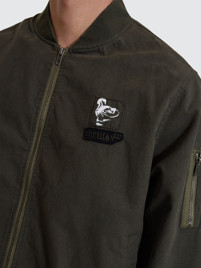Rose Brigade Bomber - Olive Night XS