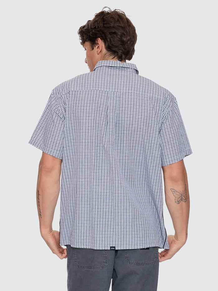 Heavy Voltage Cropped Short Sleeve Shirt - White XS