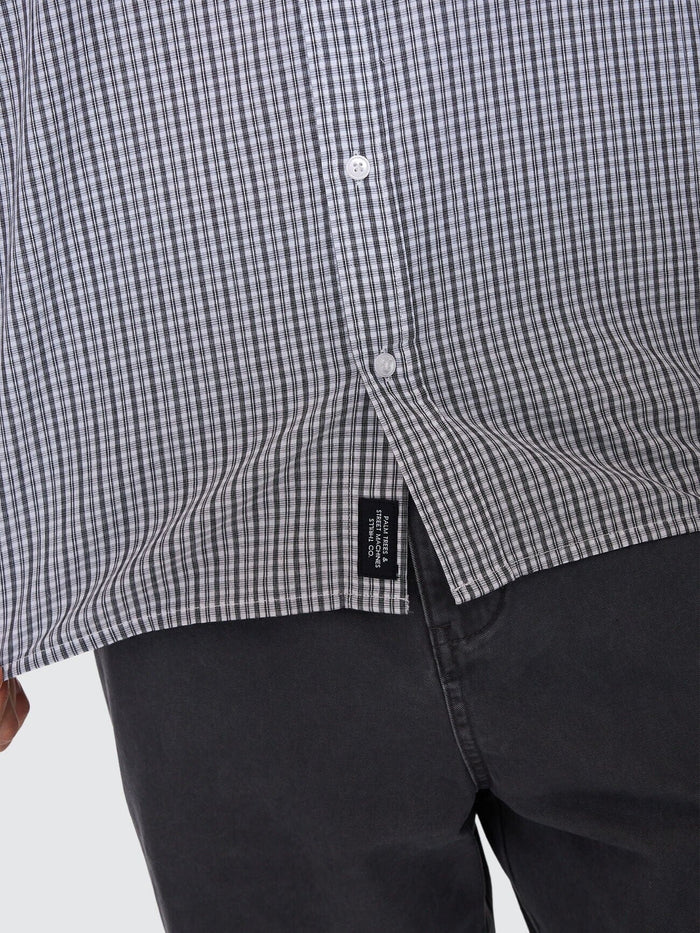 Heavy Voltage Cropped Short Sleeve Shirt - White XS