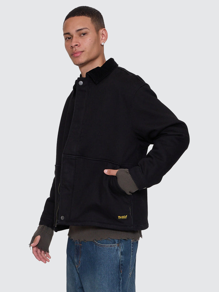 Thrills Union Jacket - Pirate Black