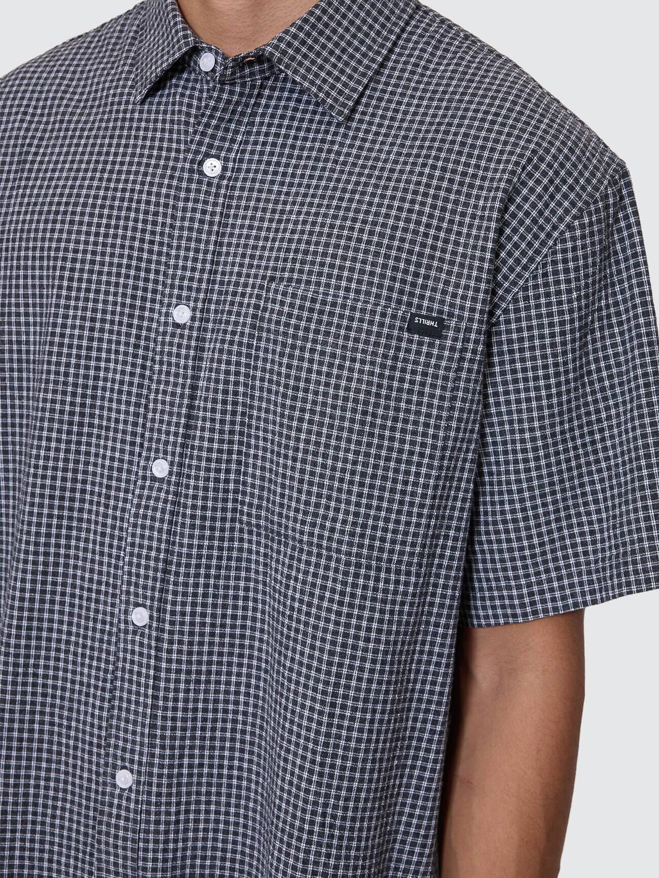 Locked in Short Sleeve Shirt - Black XS