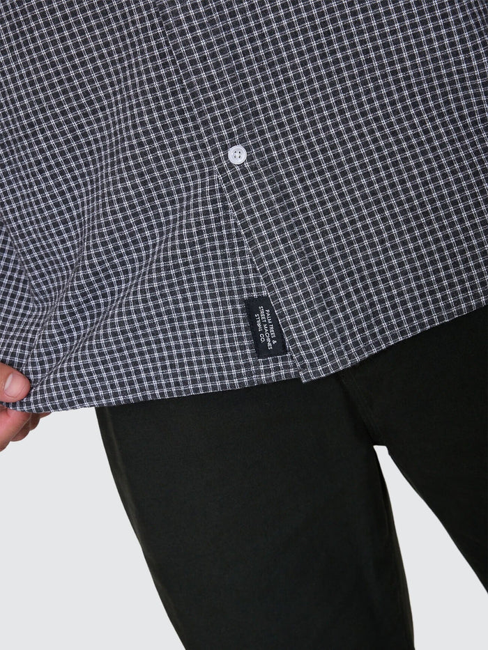 Locked in Short Sleeve Shirt - Black XS