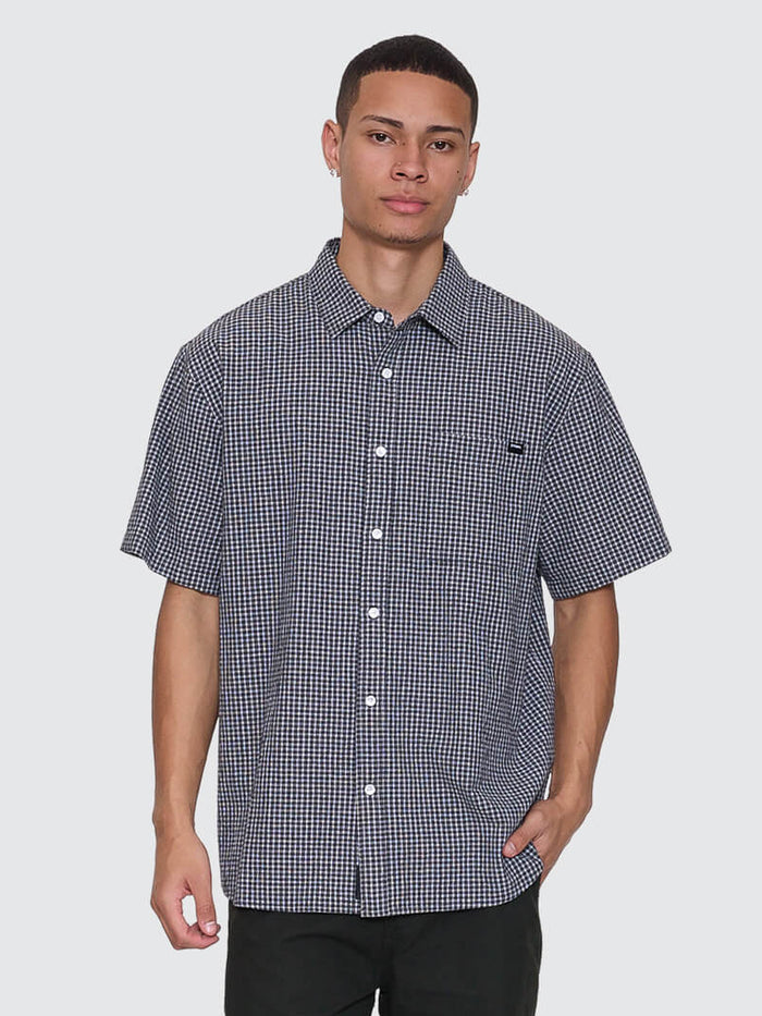 Locked in Short Sleeve Shirt - Black XS