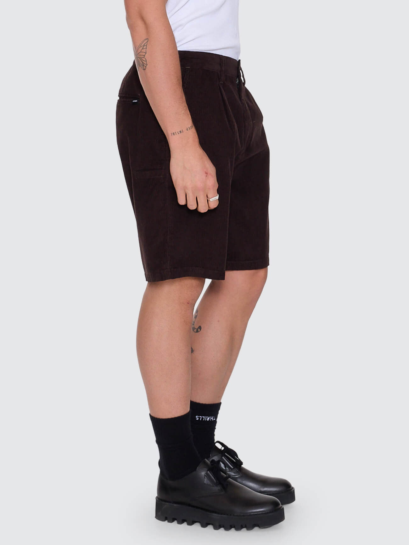Slacker Cord Chino Short - Postal Brown 26