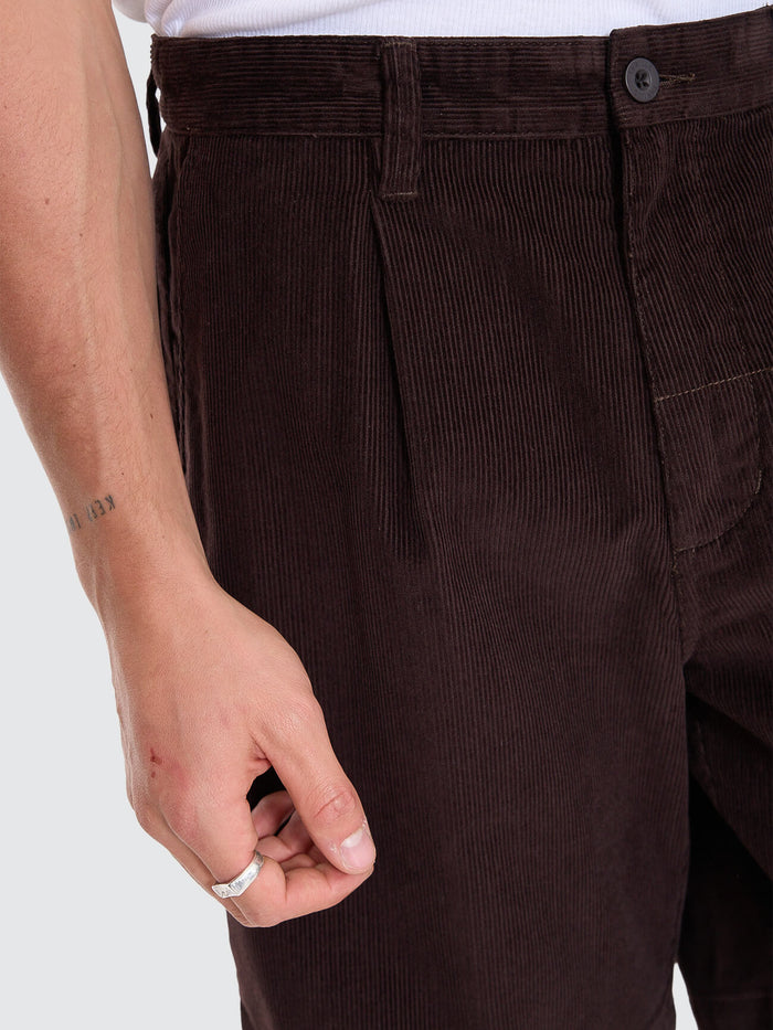 Slacker Cord Chino Short - Postal Brown 26